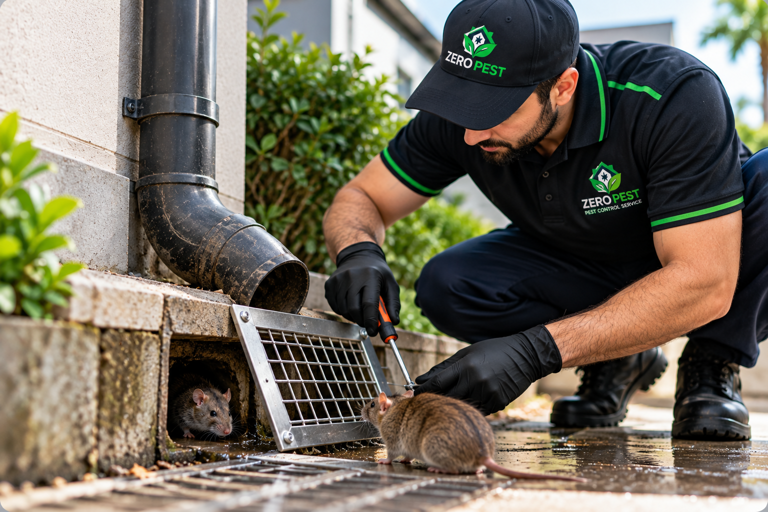 Drain Rat Protection